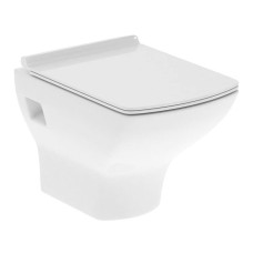 MORETTA унітаз підвісний 34,5*50,5*40см з сидінням Slim Soft Close DiMARCO DM2I002WH