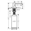Купить Диспенсер для жидкого мыла HANSGROHE 40438670, черный HANSGROHE 40438670 , 40438670 / 80604 , в категории Дозаторы для жидкого мыла , от бренда HANSGROHE  Интернет-магазин сантехники ✓ Лучшие цены на рынке ✓ Огромный выбор ✓ Гарантия ✓ Заходите!