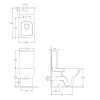 Купити MORETTA унітаз підлоговий 64,5*34,5*78см з сидінням Slim Soft Close DiMARCO DM2A002WH , DM2A002WH / 80793 , в категории Унітази-компакти підлогові , от бренда   Інтернет-магазин сантехніки ✓ Кращі ціни на ринку ✓ Величезний вибір ✓ Гарантія ✓ Заход