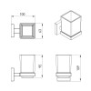 Купить CUADRO стакан, из ночи VOLLE 2536.220104 , 2536.220104 / 80923 , в категории Стаканы для зубных щеток , от бренда VOLLE  Интернет-магазин сантехники ✓ Лучшие цены на рынке ✓ Огромный выбор ✓ Гарантия ✓ Заходите!