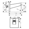 Купить PULSIFY держатель верхнего душа HANSGROHE 24149000 , 24149000 / 81453 , в категории Кронштейны, держатели, подключения , от бренда HANSGROHE  Интернет-магазин сантехники ✓ Лучшие цены на рынке ✓ Огромный выбор ✓ Гарантия ✓ Заходите!