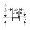 Купити ADDSTORIS крючок, колір білий матовий HANSGROHE 41742700 , 41742700 / 81461 , в категории Гачки , от бренда HANSGROHE  Інтернет-магазин сантехніки ✓ Кращі ціни на ринку ✓ Величезний вибір ✓ Гарантія ✓ Заходьте!