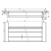 Купити Полиця для ванної кімнати HANSGROHE ADDSTORIS 41751670, чорний HANSGROHE 41751670 , 41751670 / 81473 , в категории Полиці , от бренда HANSGROHE  Інтернет-магазин сантехніки ✓ Кращі ціни на ринку ✓ Величезний вибір ✓ Гарантія ✓ Заходьте!