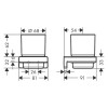 Купить ADDSTORIS стакан HANSGROHE 41749000 , 41749000 / 81491 , в категории Стаканы для зубных щеток , от бренда HANSGROHE  Интернет-магазин сантехники ✓ Лучшие цены на рынке ✓ Огромный выбор ✓ Гарантия ✓ Заходите!