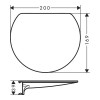 Купити Полиця для ванної кімнати HANSGROHE WALLSTORIS 27915670, чорний HANSGROHE 27915670 , 27915670 / 81519 , в категории Полиці , от бренда HANSGROHE  Інтернет-магазин сантехніки ✓ Кращі ціни на ринку ✓ Величезний вибір ✓ Гарантія ✓ Заходьте!