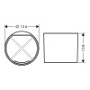 Купити WALLSTORIS роздільник, колір білий матовий HANSGROHE 27921700 , 27921700 / 81522 , в категории Аксесуари , от бренда HANSGROHE  Інтернет-магазин сантехніки ✓ Кращі ціни на ринку ✓ Величезний вибір ✓ Гарантія ✓ Заходьте!