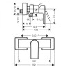 Купити VERNIS SHAPE змішувач для душу, чорний матовий HANSGROHE 71650670 , 71650670 / 81652 , в категории Змішувачі для душу , от бренда HANSGROHE  Інтернет-магазин сантехніки ✓ Кращі ціни на ринку ✓ Величезний вибір ✓ Гарантія ✓ Заходьте!