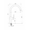 Купить LIBRA смеситель для кухни, от VOLLE 1521.110104 , 1521.110104 / 81720 , в категории Смесители для кухни , от бренда VOLLE  Интернет-магазин сантехники ✓ Лучшие цены на рынке ✓ Огромный выбор ✓ Гарантия ✓ Заходите!