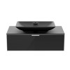 Купить MORETTA тумба підвісна 90см, 1 ящик, black DiMARCO DM06C006BK , DM06C006BK / 81866 , в категории Шкафы под умывальник , от бренда   Интернет-магазин сантехники ✓ Лучшие цены на рынке ✓ Огромный выбор ✓ Гарантия ✓ Заходите!