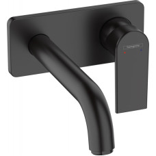 VERNIS SHAPE змішувач для умивальника, одноричажний, настінний, чорний матовий HANSGROHE 71578670