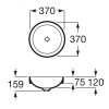 Купити Раковина ROCA INSPIRA A32752R650, бежева ROCA A32752R650 , A32752R650 / 83566 , в категории Умивальники , от бренда ROCA  Інтернет-магазин сантехніки ✓ Кращі ціни на ринку ✓ Величезний вибір ✓ Гарантія ✓ Заходьте!
