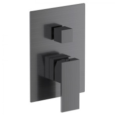 PARDO змішувач для ванни прихованого монтажу, пістолет сірий VOLLE 1548.030206