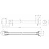 Купити Шланг для душа, полімер, 1.75 м, anti-twist, чорний IMPRESE f03600110SH , f03600110SH / 84191 , в категории Душові шланги , от бренда IMPRESE  Інтернет-магазин сантехніки ✓ Кращі ціни на ринку ✓ Величезний вибір ✓ Гарантія ✓ Заходьте!