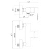 Купити VACLAV змішувач для душа, чорний матовий IMPRESE f03306410AA , f03306410AA / 84249 , в категории Змішувачі для душу , от бренда IMPRESE  Інтернет-магазин сантехніки ✓ Кращі ціни на ринку ✓ Величезний вибір ✓ Гарантія ✓ Заходьте!