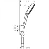 Купить PULSIFY душовий гарнітур, 3j, 1600мм, чорний матовий HANSGROHE 24303670 , 24303670 / 84508 , в категории Душевые наборы , от бренда HANSGROHE  Интернет-магазин сантехники ✓ Лучшие цены на рынке ✓ Огромный выбор ✓ Гарантия ✓ Заходите!