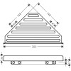 Купить ADDSTORIS полиця кутова, колір білий матовий HANSGROHE 41741700 , 41741700 / 85415 , в категории Полки , от бренда HANSGROHE  Интернет-магазин сантехники ✓ Лучшие цены на рынке ✓ Огромный выбор ✓ Гарантия ✓ Заходите!