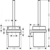 Купить ADDSTORIS йоршик, колір шліфованна  бронза HANSGROHE 41752140 , 41752140 / 85422 , в категории Мыльницы , от бренда HANSGROHE  Интернет-магазин сантехники ✓ Лучшие цены на рынке ✓ Огромный выбор ✓ Гарантия ✓ Заходите!