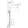 Купити Змішувач для кухні з висувним виливом HANSGROHE ZESIS 74804670, чорний HANSGROHE 74804670 , 74804670 / 86603 , в категории Змішувачі для кухні , от бренда HANSGROHE  Інтернет-магазин сантехніки ✓ Кращі ціни на ринку ✓ Величезний вибір ✓ Гарантія ✓ 