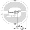 Купити GEBERIT злив-перелив з поворотною ручкою та кришкою зливного отвору, d52, довжина 26см, хром глянц. GEBERIT 150.520.21.6 , 150.520.21.6 / 88283 , в категории Сифони для ванної , от бренда GEBERIT  Інтернет-магазин сантехніки ✓ Кращі ціни на ринку ✓