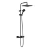 Купити VERNIS SHAPE душева система Showerpipe 240 з термостатом, 1jet,  чорний матовий HANSGROHE 26427670 , 26427670 / 88355 , в категории Душова система з термостатом , от бренда HANSGROHE  Інтернет-магазин сантехніки ✓ Кращі ціни на ринку ✓ Величезний в