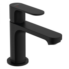 REBRIS S смеситель для раковины 80, CoolStart, черный матовый HANSGROHE 72513670