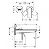 Купити REBRIS E змішувач для умивальника на 2 отвори HANSGROHE 72568000 , 72568000 / 88384 , в категории Змішувачі для умивальника , от бренда HANSGROHE  Інтернет-магазин сантехніки ✓ Кращі ціни на ринку ✓ Величезний вибір ✓ Гарантія ✓ Заходьте!
