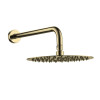 Купить CASCADA R100 душ верхній, Ø300 мм, кронштейн, SS, cepillado oro VOLLE 1586.180215 , 1586.180215 / 88552 , в категории Верхние души , от бренда VOLLE  Интернет-магазин сантехники ✓ Лучшие цены на рынке ✓ Огромный выбор ✓ Гарантия ✓ Заходите!