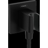 Купити FIXFIT Портер Сквер тримач для душу, чорний матовий HANSGROHE 26889670 , 26889670 / 90085 , в категории Кронштейни, тримачі, підключення , от бренда HANSGROHE  Інтернет-магазин сантехніки ✓ Кращі ціни на ринку ✓ Величезний вибір ✓ Гарантія ✓ Заходь