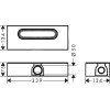 Купить UBOX UNIVERSAL скрытая часть для каналов ø50 HANSGROHE 01001180 , 01001180 / 92373 , в категории Решетки трапа , от бренда HANSGROHE  Интернет-магазин сантехники ✓ Лучшие цены на рынке ✓ Огромный выбор ✓ Гарантия ✓ Заходите!