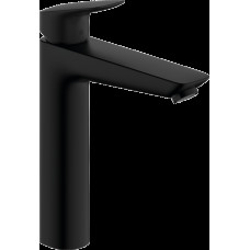 LOGIS  Змішувач для умивальника 190, одноручний, колір чорний матовий HANSGROHE 71091670