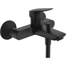 LOGIS смеситель для ванны, однорычажный, цвет черный матовый HANSGROHE 71400670