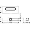 Купить UBOX UNIVERSAL скрытая часть для каналов ø40 HANSGROHE 01000180 , 01000180 / 92674 , в категории Решетки трапа , от бренда HANSGROHE  Интернет-магазин сантехники ✓ Лучшие цены на рынке ✓ Огромный выбор ✓ Гарантия ✓ Заходите!