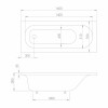 Купить ROZKOS ванна 160*70*38,5 см, акрил, без ножек IMPRESE b0701016070 , b0701016070 / 92809 , в категории Акриловые ванны , от бренда IMPRESE  Интернет-магазин сантехники ✓ Лучшие цены на рынке ✓ Огромный выбор ✓ Гарантия ✓ Заходите!