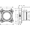 Купити IBOX універсальний 2 прихована частина для змішувача HANSGROHE 01500180 , 01500180 / 93303 , в категории Внутрішня частина , от бренда HANSGROHE  Інтернет-магазин сантехніки ✓ Кращі ціни на ринку ✓ Величезний вибір ✓ Гарантія ✓ Заходьте!
