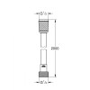 Купить Серебряный шланг для душа SILVERFLEX 1750 мм GROHE 28388001 , 28388001 / 93508 , в категории Душевые шланги , от бренда GROHE  Интернет-магазин сантехники ✓ Лучшие цены на рынке ✓ Огромный выбор ✓ Гарантия ✓ Заходите!