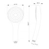 Купить Душ ручний 110 мм, 1 режим, хром IMPRESE f03600101BC , f03600101BC / 93686 , в категории Ручные души , от бренда IMPRESE  Интернет-магазин сантехники ✓ Лучшие цены на рынке ✓ Огромный выбор ✓ Гарантия ✓ Заходите!