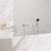 Купити TECTURIS E вилив для ванни, висота 210мм, настінний монтаж, кольору хром HANSGROHE 73410000 , 73410000 / 94165 , в категории Виливи зі стіни , от бренда HANSGROHE  Інтернет-магазин сантехніки ✓ Кращі ціни на ринку ✓ Величезний вибір ✓ Гарантія ✓ За