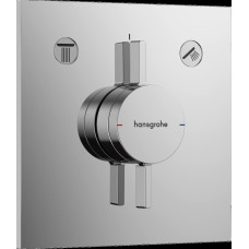 DUO TURN E змішувач для 2 користувачів, СМ, колір хром HANSGROHE 75417000