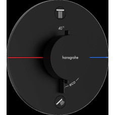 ДУШ SELECT COMFORT S з термостатом для 2х користувачів, СМ, кольору чорний матовий HANSGROHE 15554670