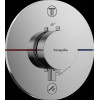 Купить ДУШ SELECT COMFORT S с термостатом для 2х пользователей, СМ, цвет хром HANSGROHE 15554000 , 15554000 / 95135 , в категории Смесители для ванной , от бренда HANSGROHE  Интернет-магазин сантехники ✓ Лучшие цены на рынке ✓ Огромный выбор ✓ Гарантия ✓ 