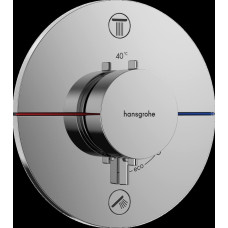 ДУШ SELECT COMFORT S з термостатом для 2х користувачів, СМ, колір хром HANSGROHE 15554000