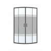 Купить TISZA BS душевая кабина 90*90*185см, профиль черный, стекло 