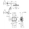 Купить GROHTHERM  набор скрытого монтажа с верхним душем 250, цвет хром GROHE 34871000 , 34871000 / 95482 , в категории Душевая система со смесителем скрытого монтажа , от бренда GROHE  Интернет-магазин сантехники ✓ Лучшие цены на рынке ✓ Огромный выбор ✓