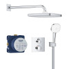 Купить GROHTHERM  набор скрытого монтажа с верхним душем 250, цвет хром GROHE 34871000 , 34871000 / 95482 , в категории Душевая система со смесителем скрытого монтажа , от бренда GROHE  Интернет-магазин сантехники ✓ Лучшие цены на рынке ✓ Огромный выбор ✓