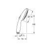 Купить TEMPESTA 110 ручной душ, 2 режима, цвет хром GROHE 26161003 , 26161003 / 95714 , в категории Ручные души , от бренда GROHE  Интернет-магазин сантехники ✓ Лучшие цены на рынке ✓ Огромный выбор ✓ Гарантия ✓ Заходите!