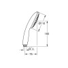Купить TEMPESTA 110 Ручний душ, 1 режим, колір хром GROHE 27923003 , 27923003 / 95780 , в категории Ручные души , от бренда GROHE  Интернет-магазин сантехники ✓ Лучшие цены на рынке ✓ Огромный выбор ✓ Гарантия ✓ Заходите!