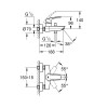 Купить EUROSMART NEW смеситель для ванны одноручный, цвет черный матовый GROHE 333002433 , 333002433 / 95882 , в категории Смесители для ванной , от бренда GROHE  Интернет-магазин сантехники ✓ Лучшие цены на рынке ✓ Огромный выбор ✓ Гарантия ✓ Заходите!