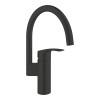 Купить EUROSMART смеситель для кухни однорычажный, цвет черный матовый GROHE 332022433 , 332022433 / 95888 , в категории Смесители для кухни , от бренда GROHE  Интернет-магазин сантехники ✓ Лучшие цены на рынке ✓ Огромный выбор ✓ Гарантия ✓ Заходите!