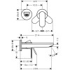 Купить REBRIS S змішувач для умивальника на 2 отвори, колір хром HANSGROHE 72528000 , 72528000 / 96189 , в категории Смесители для умывальника , от бренда HANSGROHE  Интернет-магазин сантехники ✓ Лучшие цены на рынке ✓ Огромный выбор ✓ Гарантия ✓ Заходите