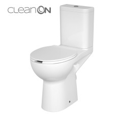 Унітаз-компакт ETIUDA 593 CleanOn 011 3/6 л без сидіння CERSANIT